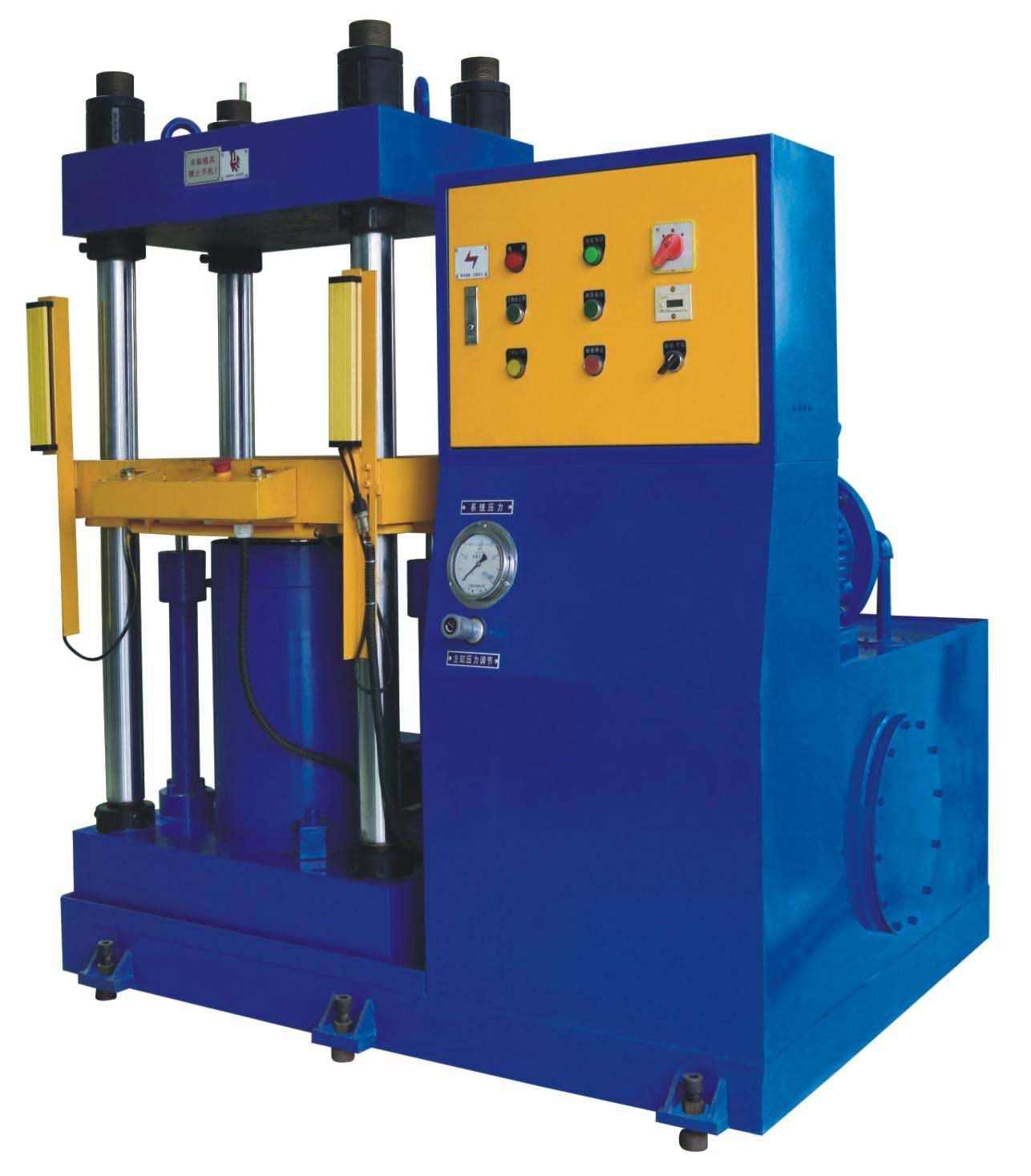  Four-column downshift hydraulic press